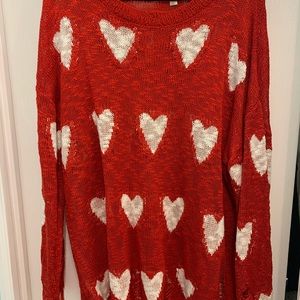 Heart sweater